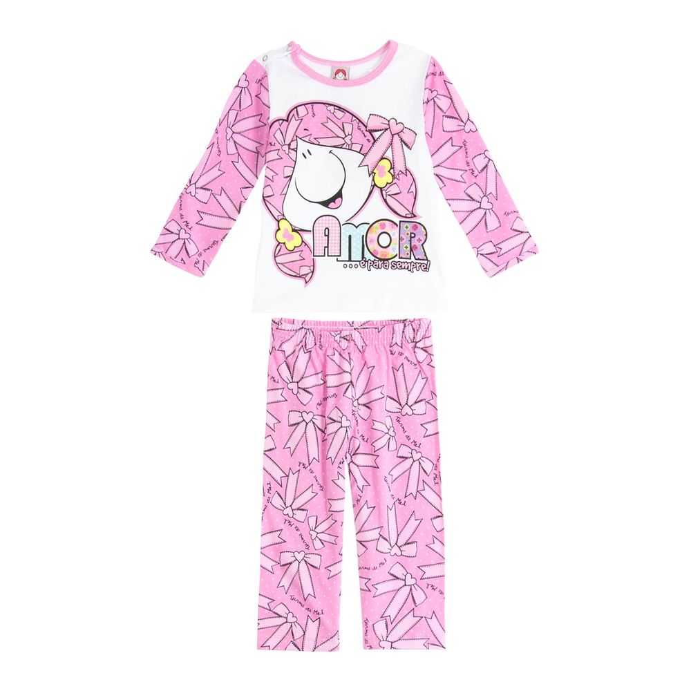 Pijama-Infantil-Feminino-Turma-da-Mel-Longo