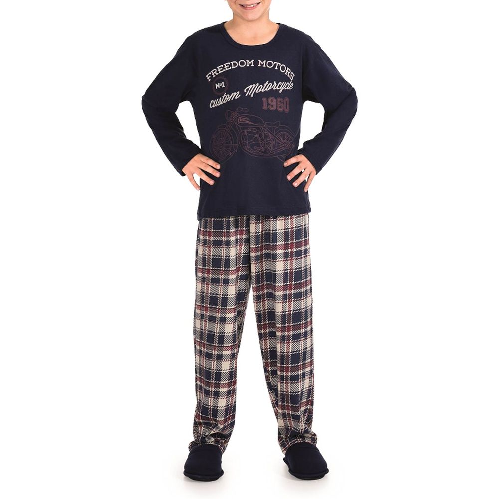 Pijama-Infantil-Masculino-Lua-Encantada-Moto