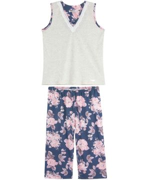 Pijama-Feminino-Lua-Cheia-Pescador-Regata-Floral