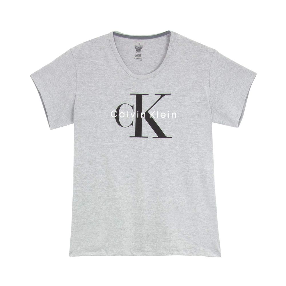 Camiseta-Calvin-Klein-Algodao-Mescla