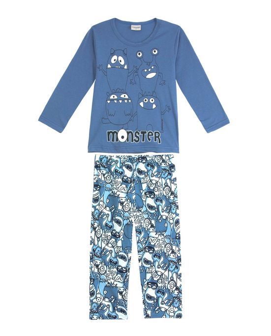 Pijama-Infantil-Masculino-Lua-Encantada-Monstros