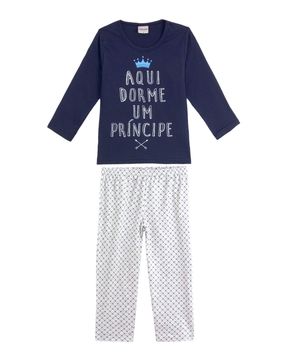 Pijama-Infantil-Masculino-Lua-Encantada-Longo-Principe