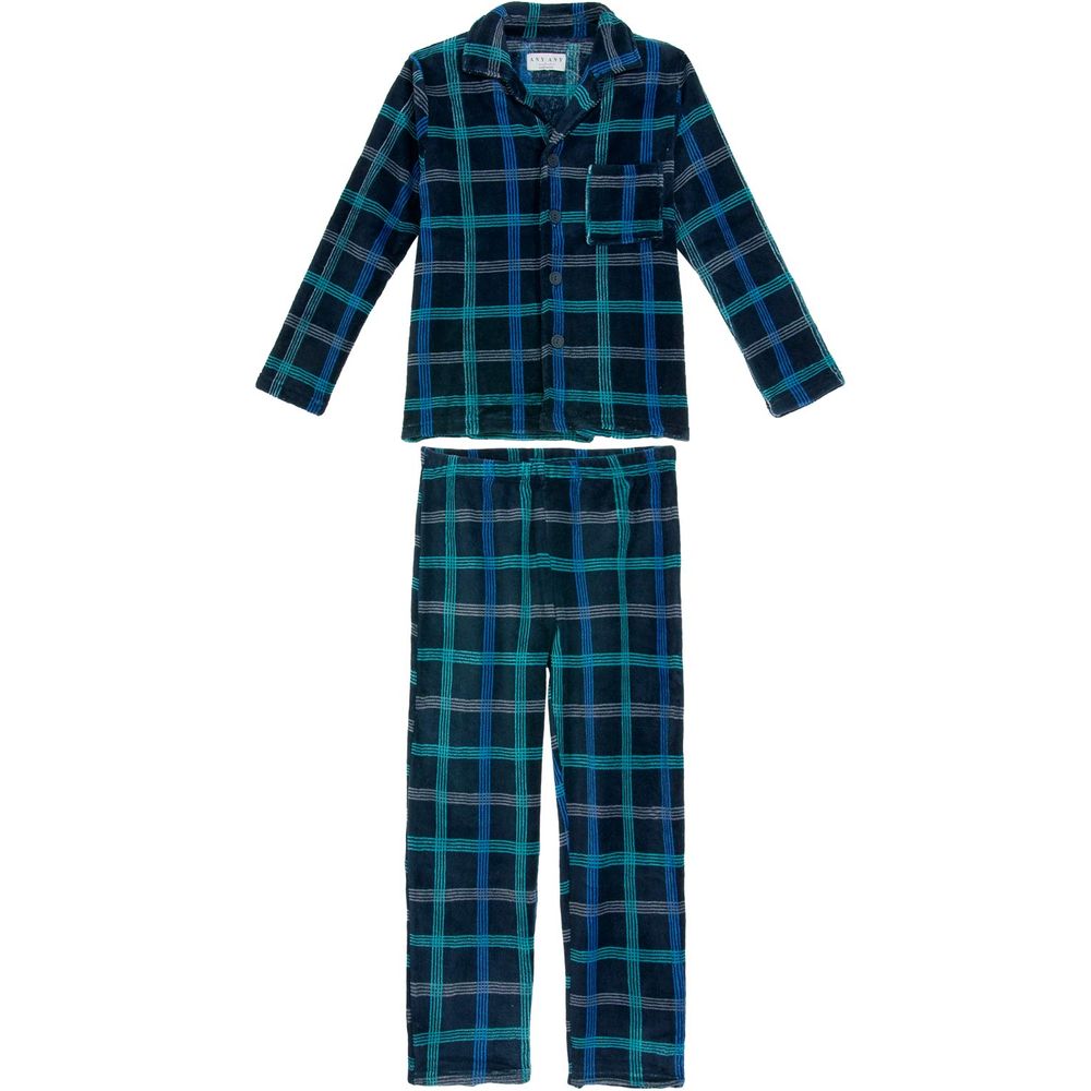 Pijama-Masculino-Any-Any-Soft-Aberto-Xadrez