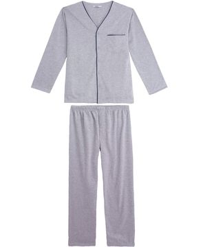 Pijama-Masculino-Podiun-Aberto-Longo-Moletinho