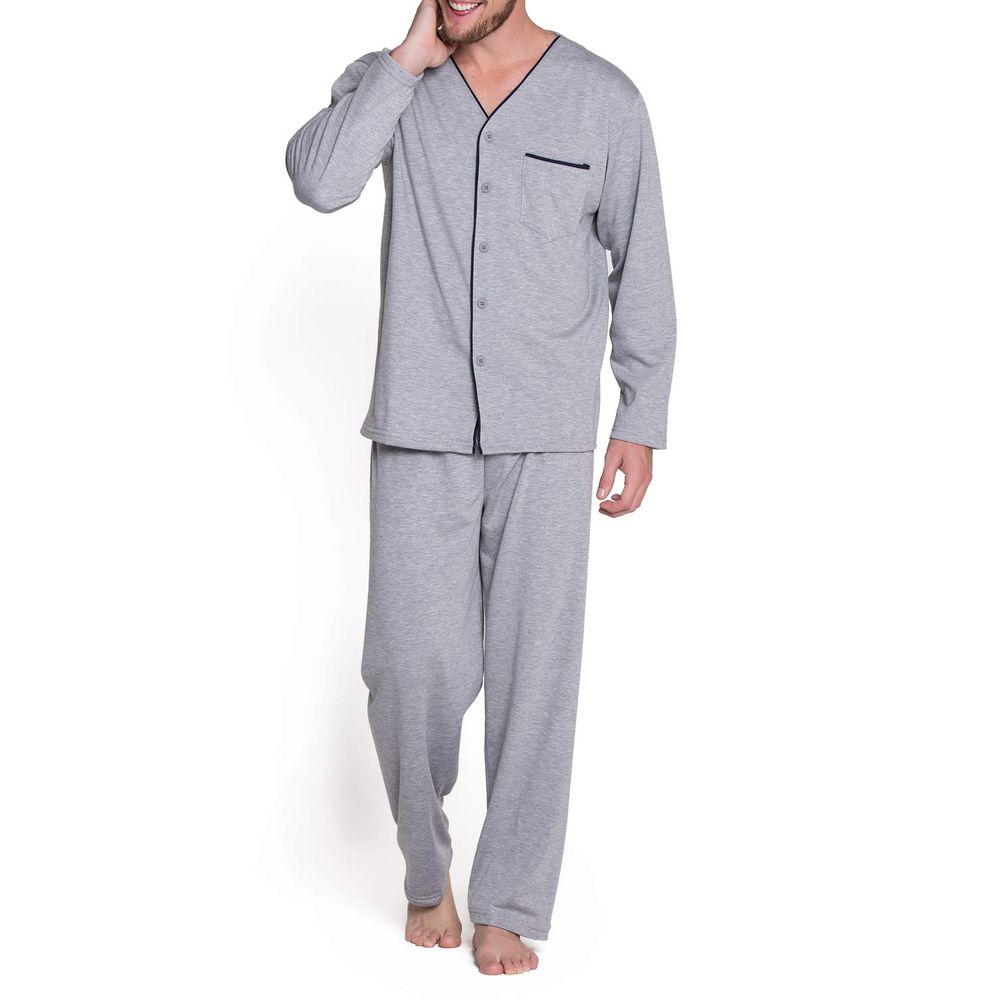 Pijama-Masculino-Podiun-Aberto-Longo-Moletinho