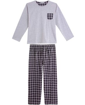 Pijama-Masculino-Podiun-Moletinho-Calca-Flanela