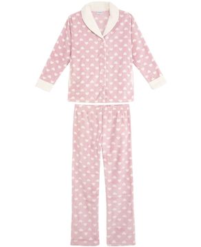 Pijama-Feminino-Lua-Encantada-Longo-Soft-Coracao