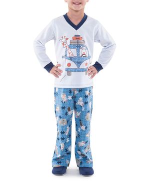 Pijama-Infantil-Masculino-Dedeka-Moletinho-Kombi