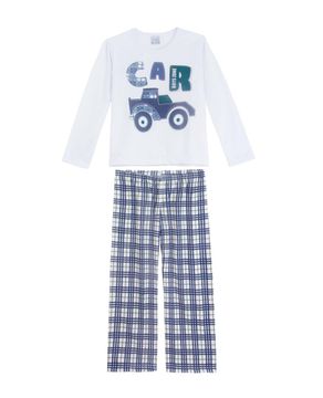 Pijama-Infantil-Masculino-Compose-Moletinho-Carro