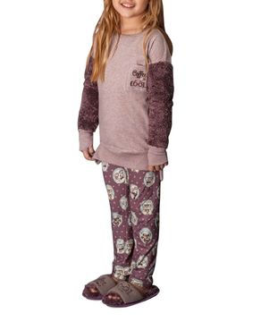 Pijama-Infantil-Feminino-Lua-Lua-Peluciado-Legging