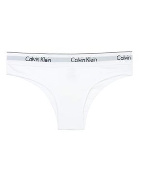 Calcinha Calvin Klein Tanga Cotton Estampa CK One