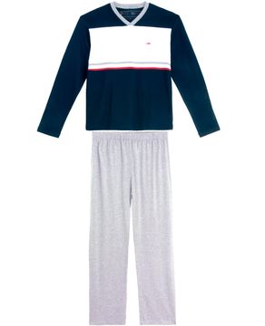Pijama-Masculino-Fits-Well-Longo-Suedine-Recortes