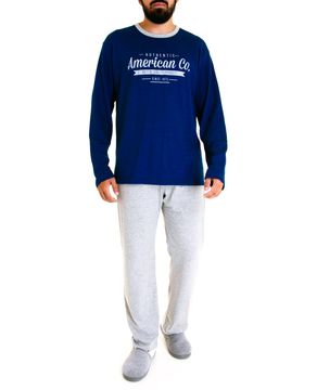 Pijama-Masculino-Fits-Well-Longo-Piquet-American