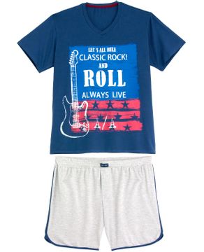Pijama-Masculino-Any-Any-Longo-Rock-and-Roll