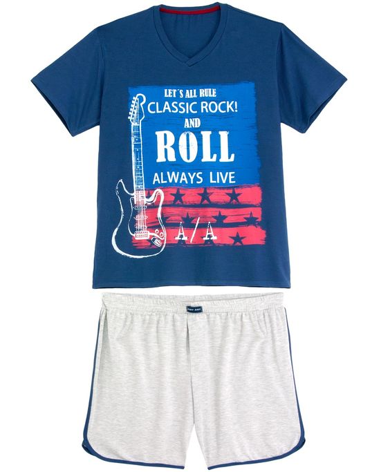 Pijama-Masculino-Any-Any-Longo-Rock-and-Roll