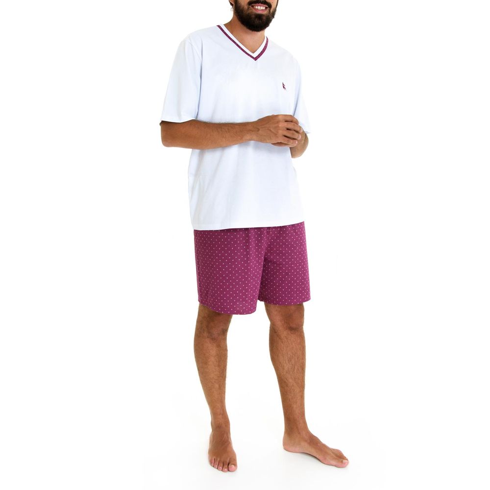 Pijama-Masculino-Lua-Cheia-Bermuda-Triangulos