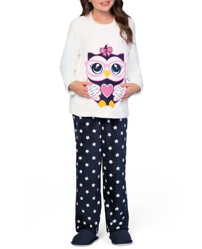 Pijama-Infantil-Feminino-Lua-Encantada-Soft-Coruja
