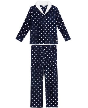 Pijama-Feminino-Lua-Encantada-Soft-Aberto-Estrelas