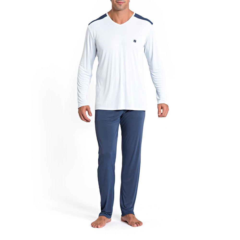 Pijama-Masculino-Recco-Longo-Microfibra-Ombro