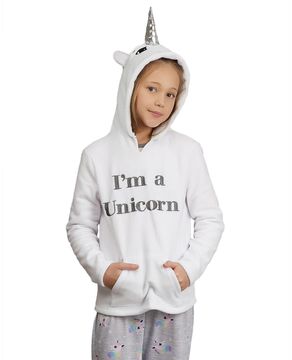 Blusa-Pijama-Infantil-Unicornio-Lua-Lua-Soft-com-Capuz