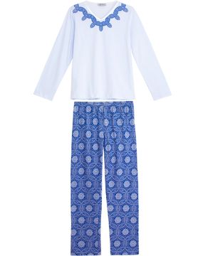 Pijama-Feminino-Lua-Cheia-Longo-Algodao-Arabesco