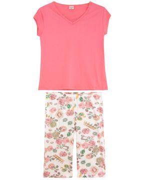 Pijama-Plus-Size-Pescador-Lua-Encantada-Floral