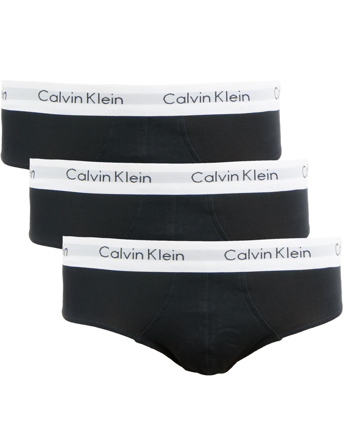 Kit 3 Cuecas Calvin Klein Slip Algodão - PijamaOnline