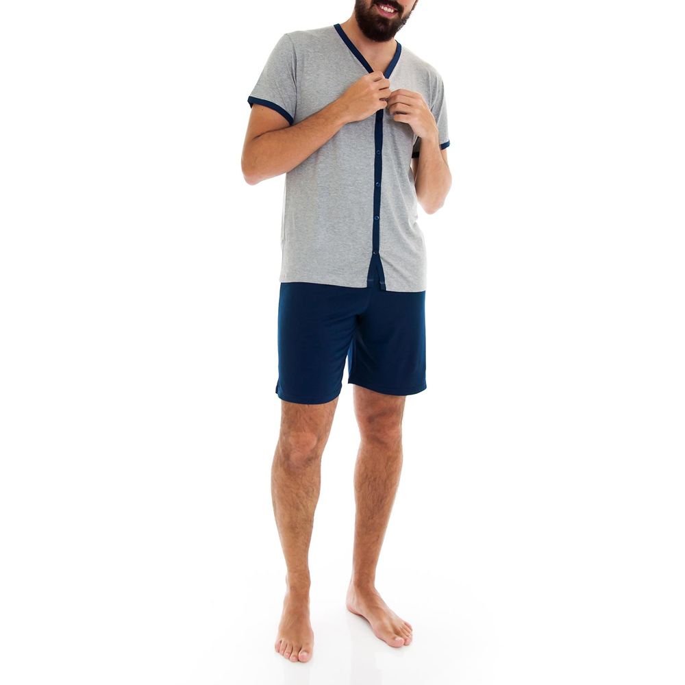 Pijama-Masculino-Homewear-Aberto-Curto-Viscolycra
