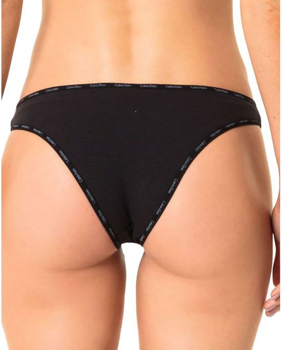 Calcinha Calvin Klein String Preta - Compre Agora