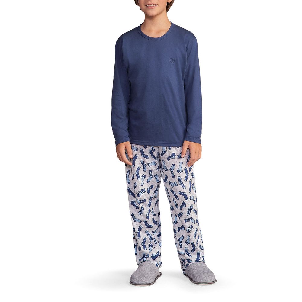 Pijama-Infantil-Masculino-Lua-Encantada-Calca-Meias
