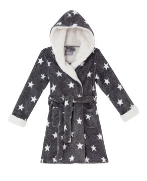 Robe-Infantil-Feminino-Lua-Lua-Fleece-Estrelas