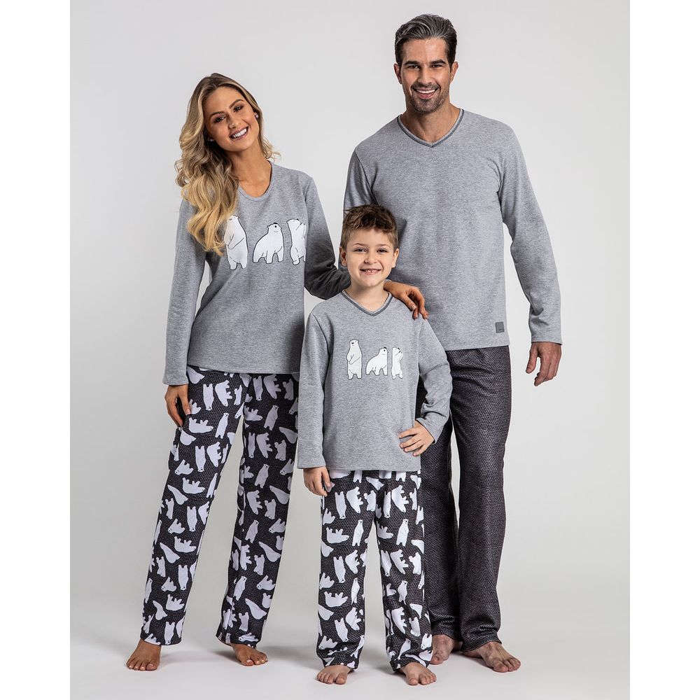 Pijama-Feminino-Recco-Moletinho-Flanelado-Urso-Polar