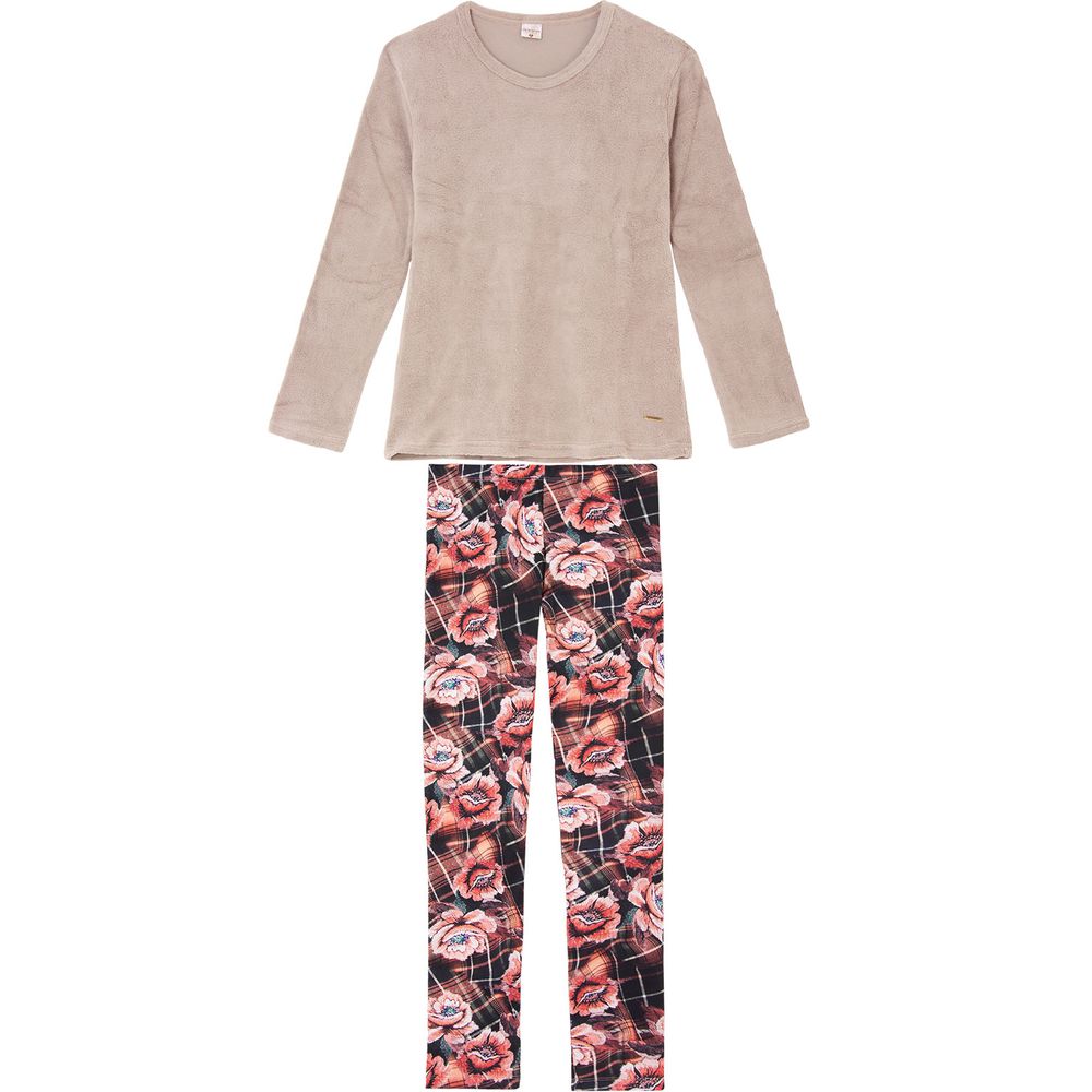 Pijama-Feminino-Lua-Encantada-Soft-Legging-Floral
