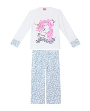 Pijama-Infantil-Feminino-Lua-Encantada-Soft-Unicornio