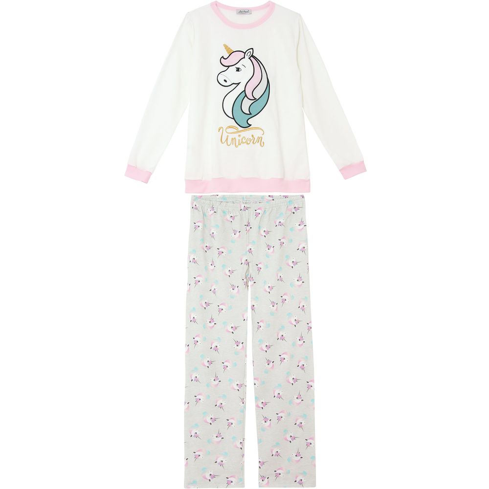 Pijama-Feminino-Lua-Cheia-Moletinho-Unicornio-Peluciado