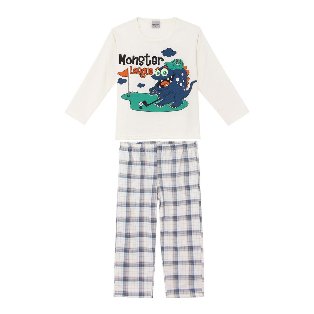 Pijama-Infantil-Masculino-Lua-Encantada-Moletinho-Monstro
