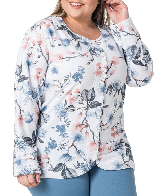 pijama plush feminino plus size