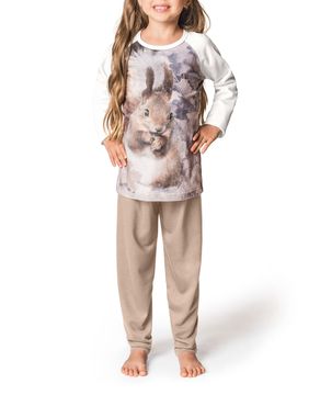 Pijama-Infantil-Feminino-Toque-Intimo-Moletinho-Esquilo