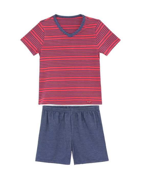 Pijama-Infantil-Masculino-Recco-Viscoflex-Listras