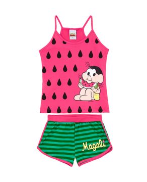 Pijama-Infantil-Turma-da-Monica-Alca-Magali-Melancia
