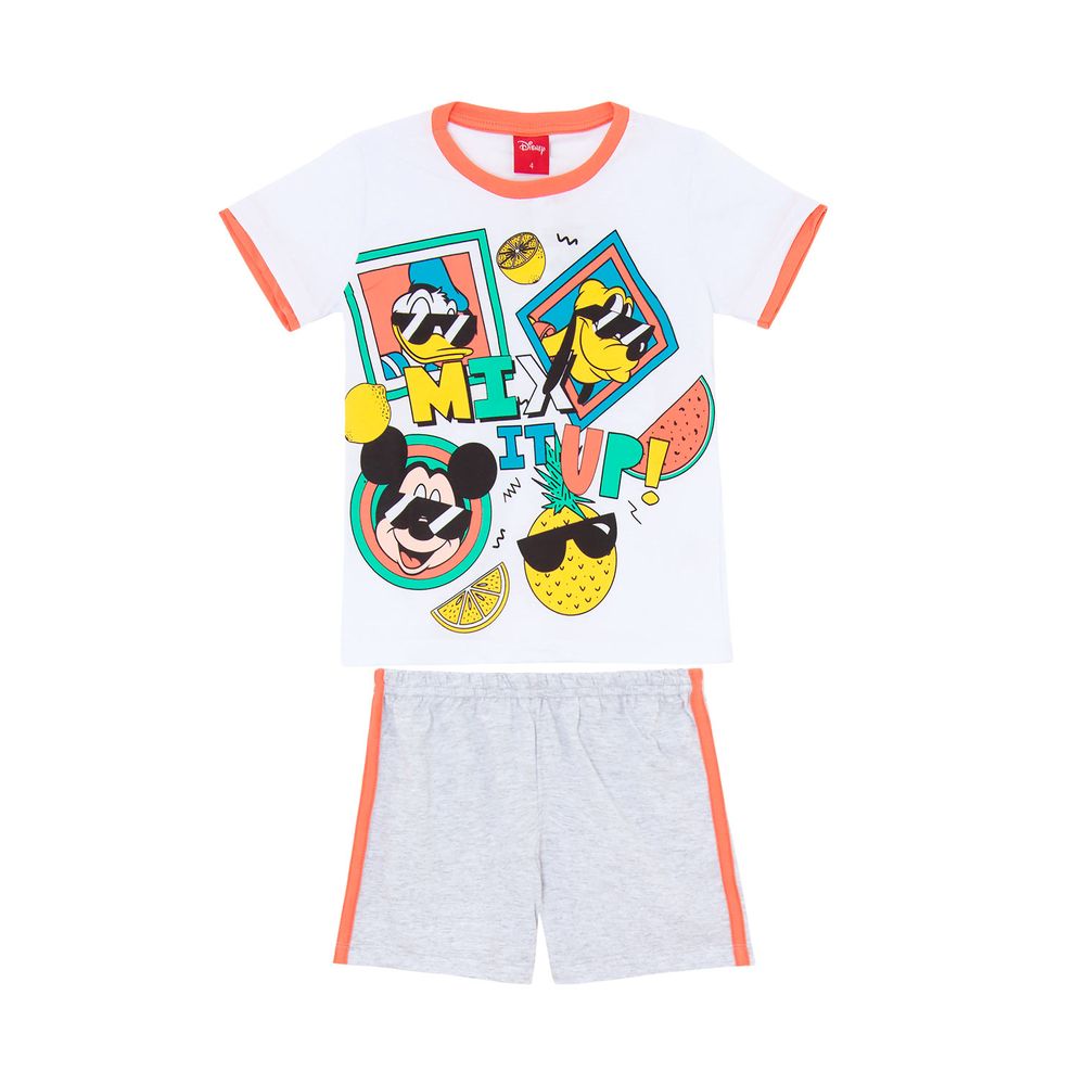 Pijama-Infantil-Masculino-Disney-Algodao-Mickey-Pluto
