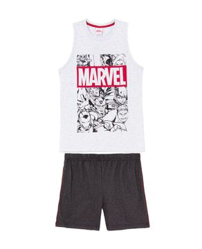 Pijama-Juvenil-Masculino-Marvel-Regata-Algodao-Herois
