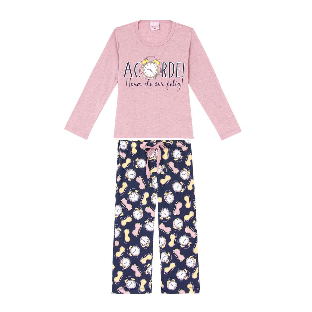Pijama-Infantil-Feminino-Lua-Encantada-Algodao-Acordei
