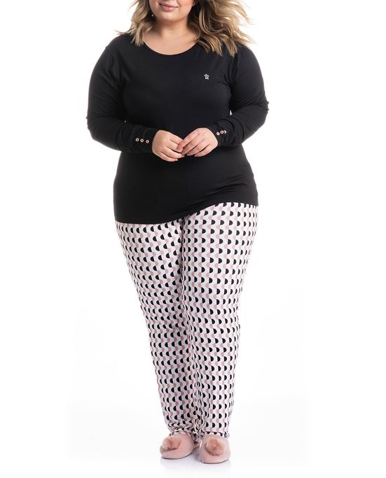 Pijama viscolycra plus size Clearance