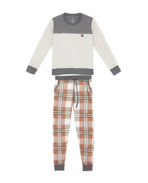 Pijama-Infantil-Masculino-Lua-Lua-Calca-Xadrez