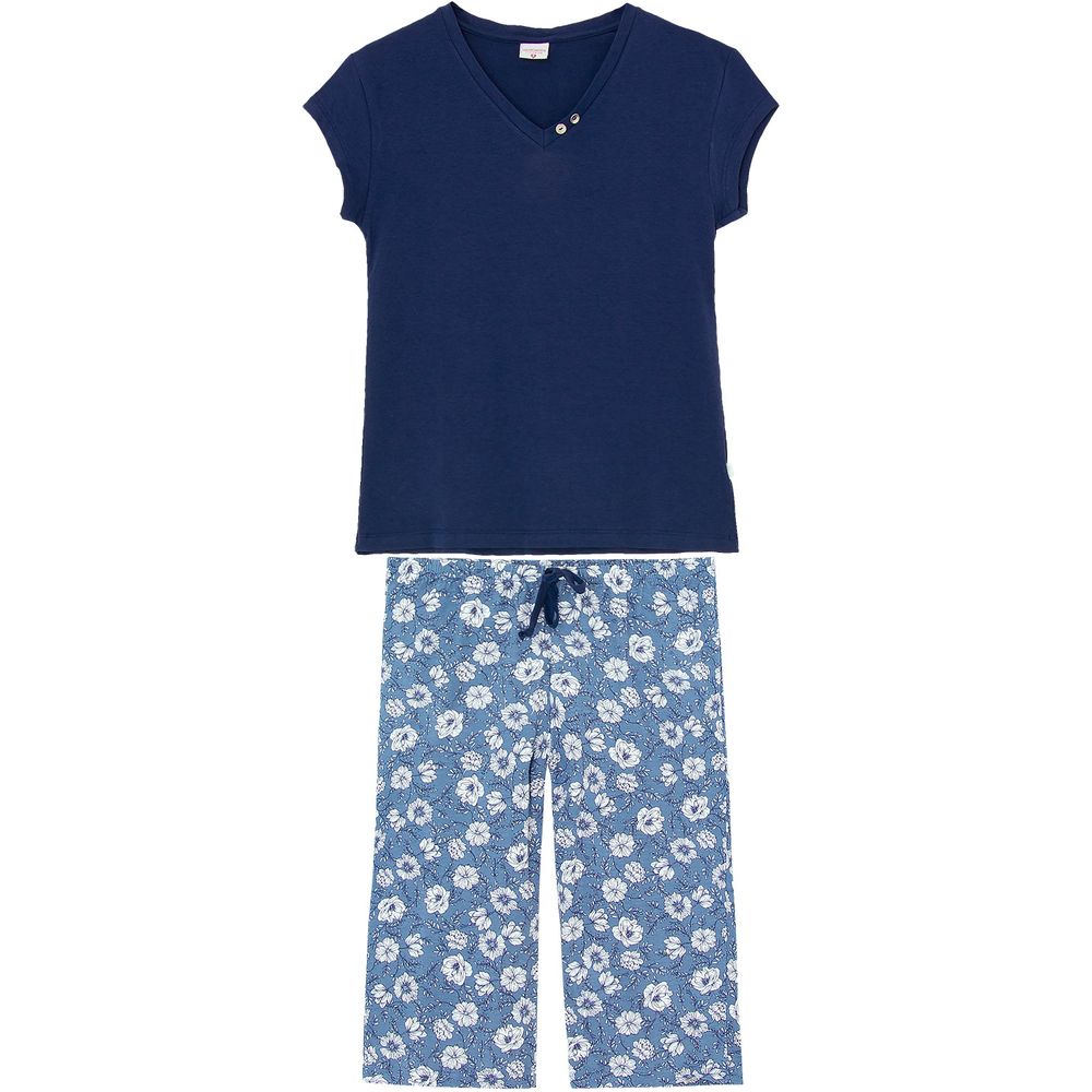 Pijama-Capri-Lua-Encantada-Modal-Algodao-Floral