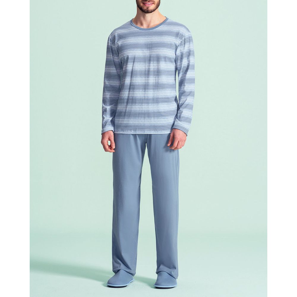 Pijama-Masculino-Longo-Lua-Encantada-Algodao-Listras