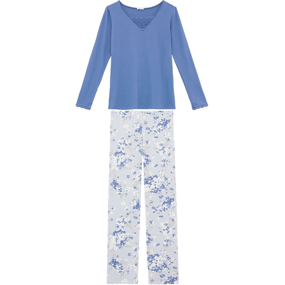 Pijama-Feminino-Visco-Premium-Any-Any-Calca-Floral