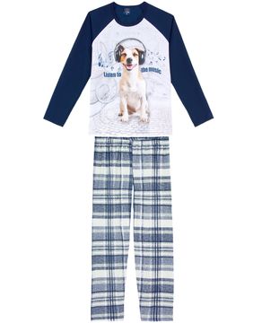 Pijama-Masculino-Longo-Toque-Moletinho-Cachorro