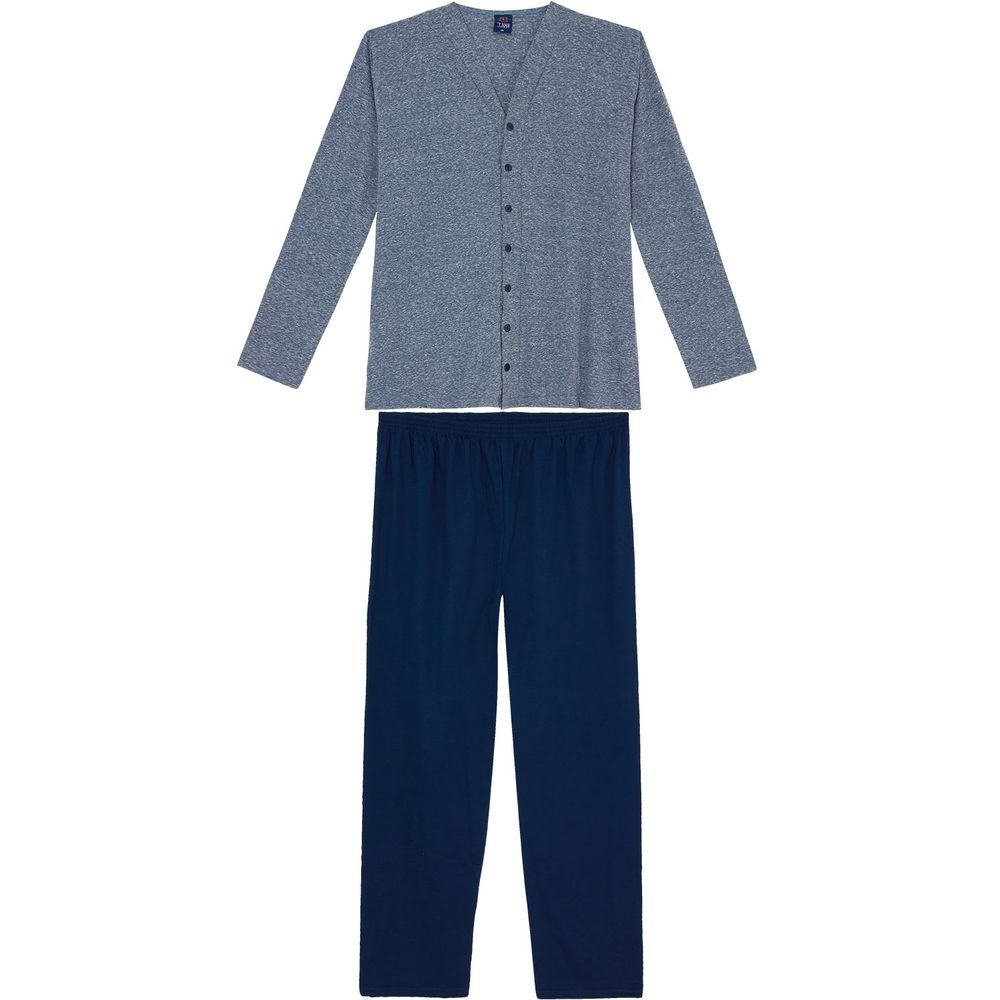 Pijama-Plus-Size-Masculino-Aberto-Toque-Malha-Beneton